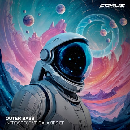 Introspective Galaxies EP album by Alpha Rhythm - Drum and Bass Cover Art