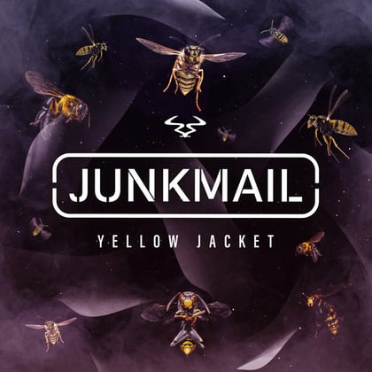 Yellow Jacket album by Junk Mail - Drum and Bass Cover Art