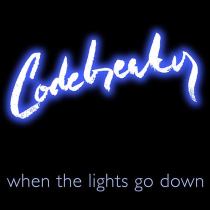 When the Lights Go Down album by Codebreaker - Drum and Bass Cover Art