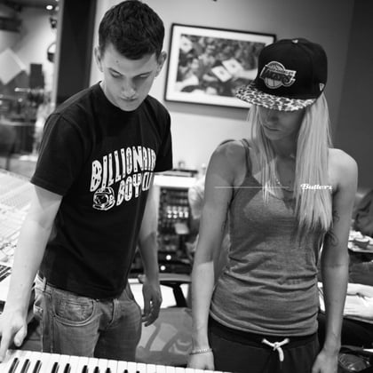 On My Mind album by Charlotte Haining, Flava D & Royal-T - Drum and Bass Cover Art