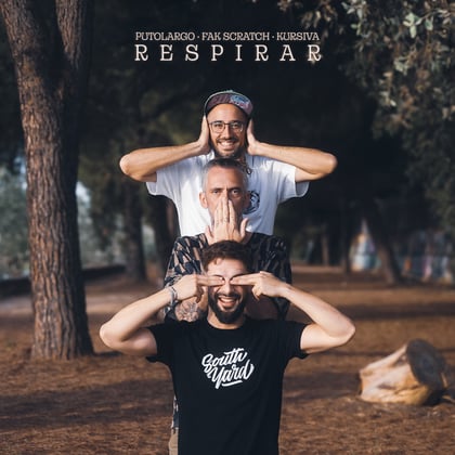 Respirar album by Fak Scratch, Kursiva & Putolargo - Drum and Bass Cover Art