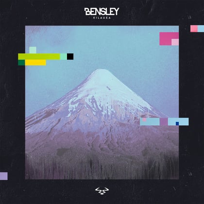 Kilauea album by Bensley - Drum and Bass Cover Art