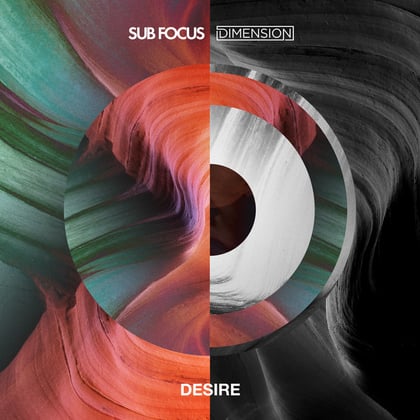 Desire (with Dimension) [Sub Focus & Dimension] album by Sub Focus & Dimension - Drum and Bass Cover Art