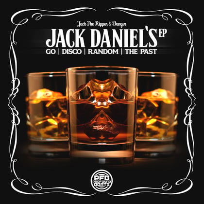 Jack Daniels album by Danger & Vital Link - Drum and Bass Cover Art