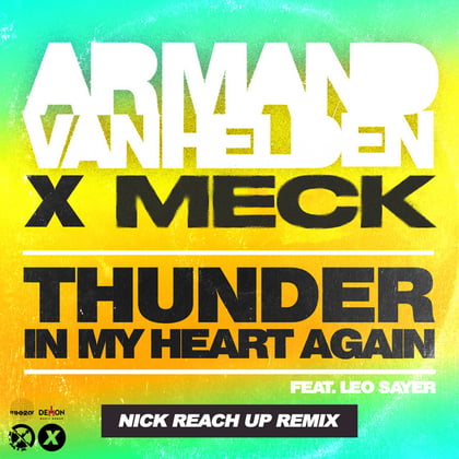 Thunder In My Heart Again (Nick Reach Up Remix) album by Nick Reach Up - Drum and Bass Cover Art