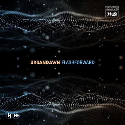 Flashforward album by Urbandawn - Drum and Bass Cover Art