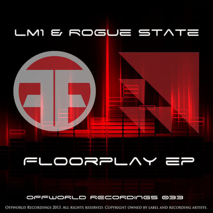 Floorplay Ep album by LM1 - Drum and Bass Cover Art