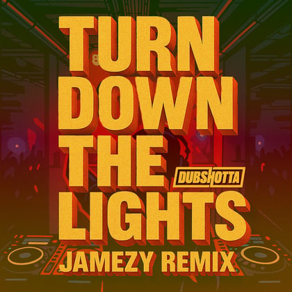 Turn Down The Lights (Jamezy Remix) album by Benny Page & Jamezy - Drum and Bass Cover Art