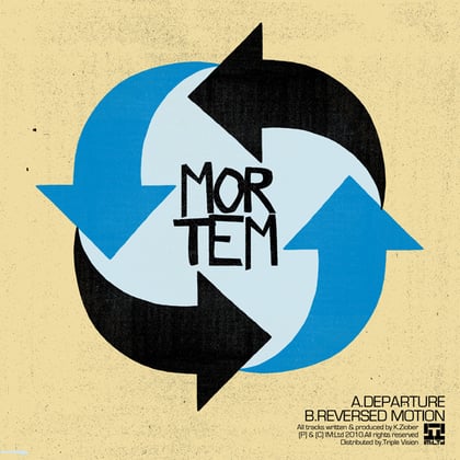 Reversed Motion / Departure album by Mortem - Drum and Bass Cover Art