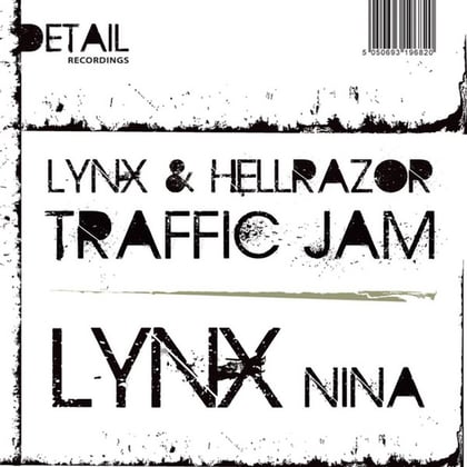 Traffic Jam album by Lynx - Drum and Bass Cover Art