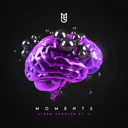 Moments (Album Sampler Part 2) album by Macky Gee - Drum and Bass Cover Art