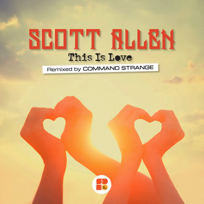 This Is Love album by Scott Allen - Drum and Bass Cover Art