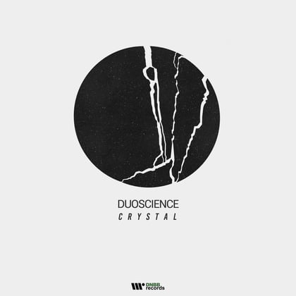 Crystal album by Duoscience - Drum and Bass Cover Art