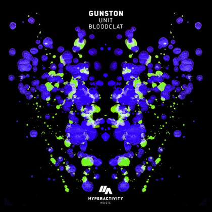 Unit / Bloodclaat album by Gunston - Drum and Bass Cover Art