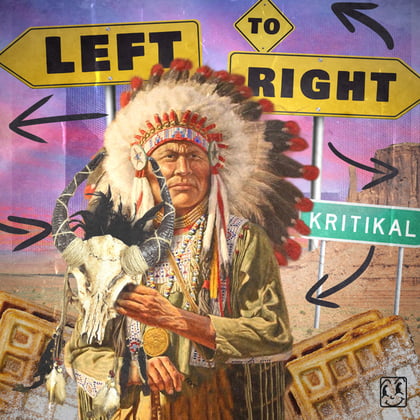 Left To Right album by KRITIKAL - Drum and Bass Cover Art