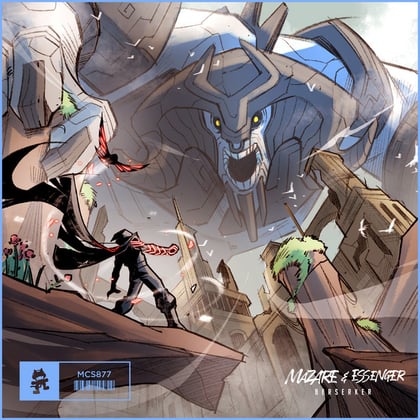 Berserker album by Mazare - Drum and Bass Cover Art