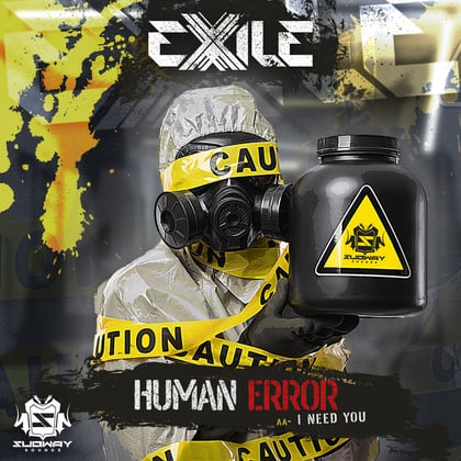 Human Error / I Need You album by AIRGLO & Exile - Drum and Bass Cover Art