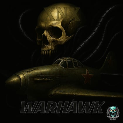 Warhawk album by XNX - Drum and Bass Cover Art