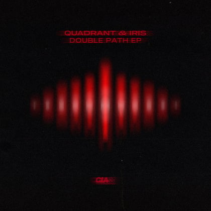 Double Path EP album by Quadrant & DEAD BATTERY - Drum and Bass Cover Art