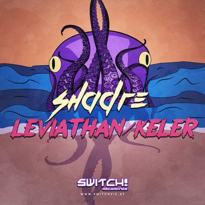 Leviathan / Keler album by Shadre - Drum and Bass Cover Art