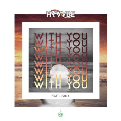 With You album by Hyvybe - Drum and Bass Cover Art