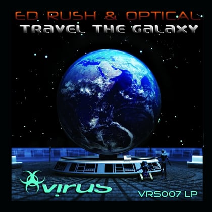 Travel the Galaxy album by Ed Rush & Optical - Drum and Bass Cover Art