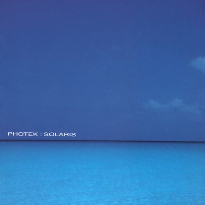 Solaris album by Photek - Drum and Bass Cover Art