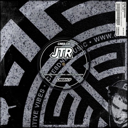 Cre8 LP Part 3 album by JTR - Drum and Bass Cover Art