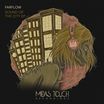 Sound Of The City EP album by FarFlow - Drum and Bass Cover Art