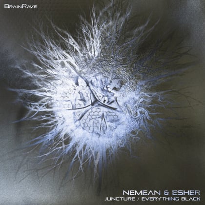 Juncture / Everything Black album by Nemean & Esher - Drum and Bass Cover Art