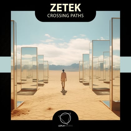 Crossing Paths album by Zetek - Drum and Bass Cover Art
