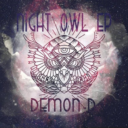 Night Owl album by Demon-D - Drum and Bass Cover Art