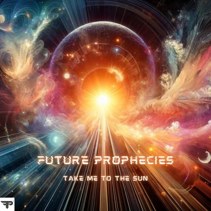 Take me to the sun album by Future Prophecies - Drum and Bass Cover Art