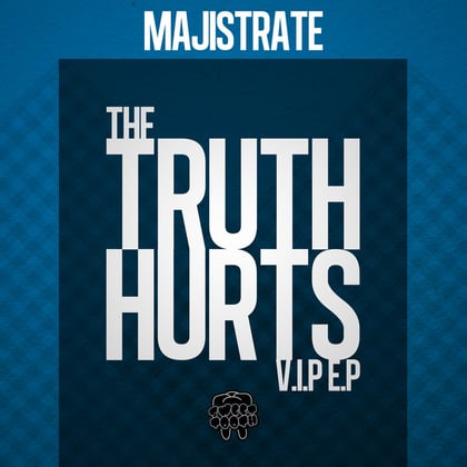 The Truth Hurts VIP album by Majistrate - Drum and Bass Cover Art