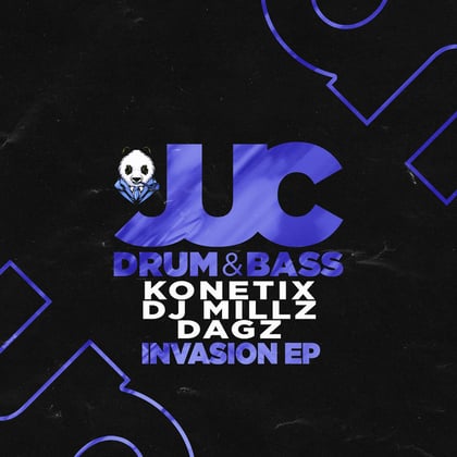 INVASION EP album by Konetix - Drum and Bass Cover Art
