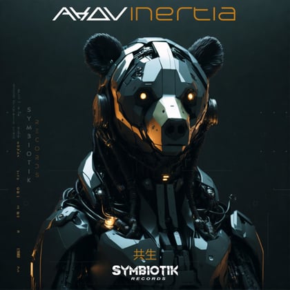 Inertia LP album by AKOV - Drum and Bass Cover Art