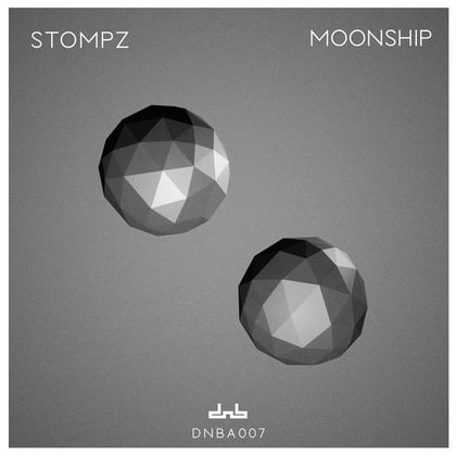 Moonship album by Stompz - Drum and Bass Cover Art