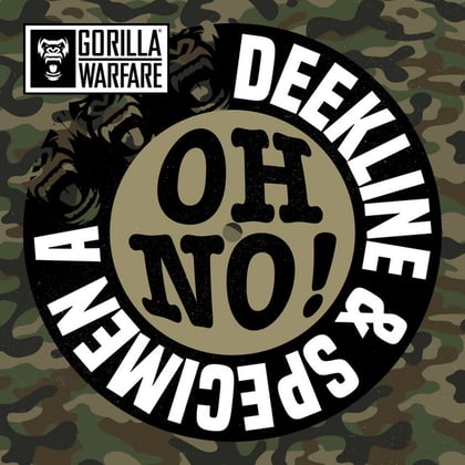 Oh No! album by Deekline & Specimen A - Drum and Bass Cover Art