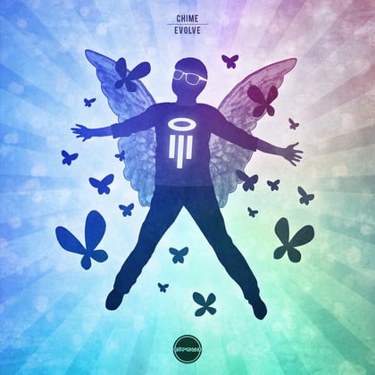 Evolve album by BOP & Chime - Drum and Bass Cover Art