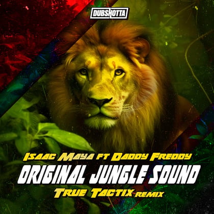 Original Jungle Sound album by Isaac Maya - Drum and Bass Cover Art