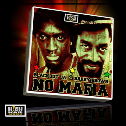No Mafia album by Lowriderz & Blackout JA - Drum and Bass Cover Art