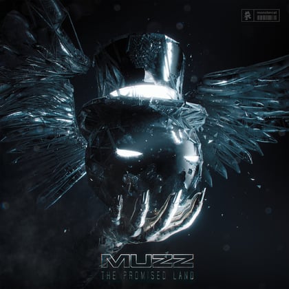 The Promised Land album by MUZZ - Drum and Bass Cover Art