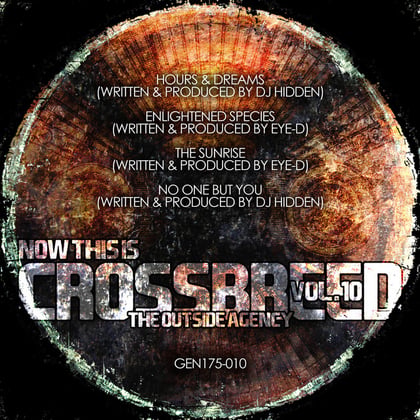 Now This Is Crossbreed Vol. 10 album by The Outside Agency - Drum and Bass Cover Art