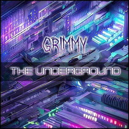 The Underground album by Grimmy - Drum and Bass Cover Art