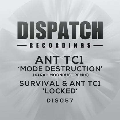 Mode Destruction (Xtrah Moondust Remix) / Locked album by Ant TC1 & Survival - Drum and Bass Cover Art