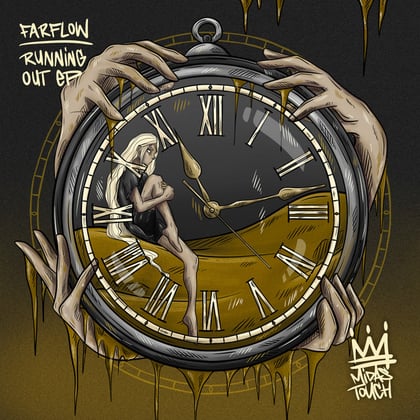 Running Out EP album by FarFlow - Drum and Bass Cover Art