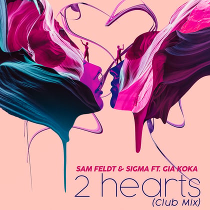 2 Hearts (feat. Gia Koka) [Club Mix] album by Sigma - Drum and Bass Cover Art