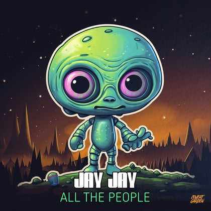 All The People album by Covert Garden - Drum and Bass Cover Art