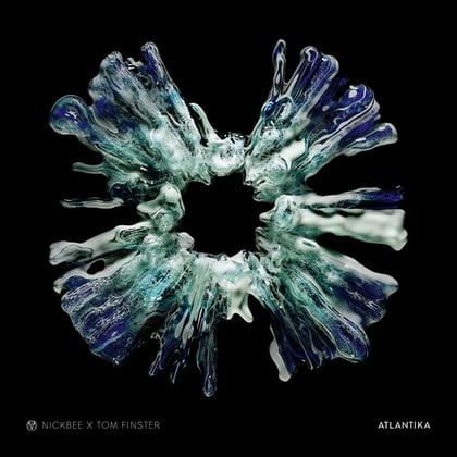 Atlantika album by NickBee - Drum and Bass Cover Art