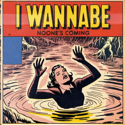 Noone's Coming album by I Wannabe - Drum and Bass Cover Art